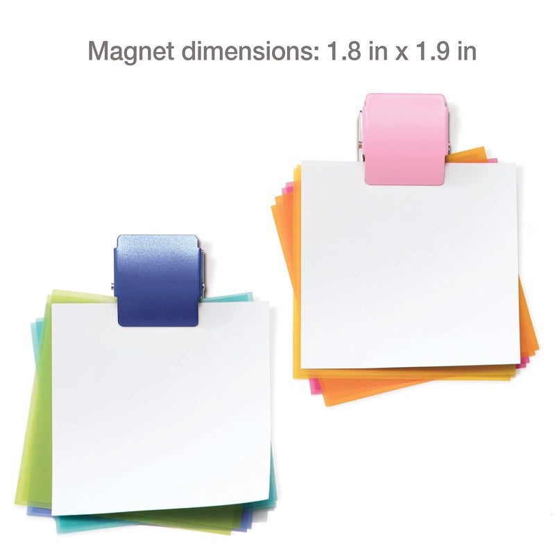 Plus Extra Strong Magnetic Clips, Large White, 3-Pack - Image 5
